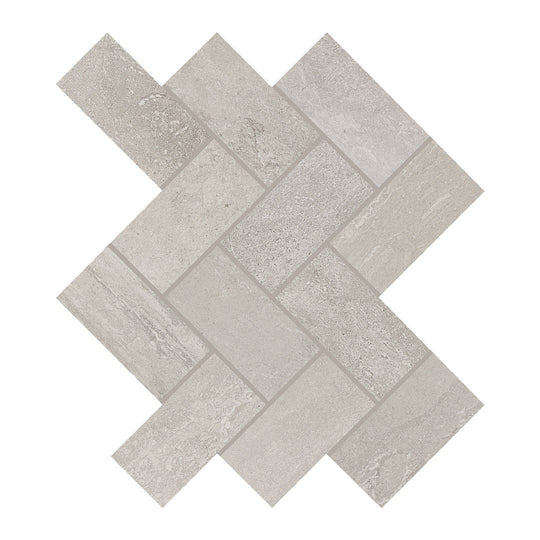 Daltile Advantage 12" x 14" Matte Ceramic 2x4" Herringbone Mosaic