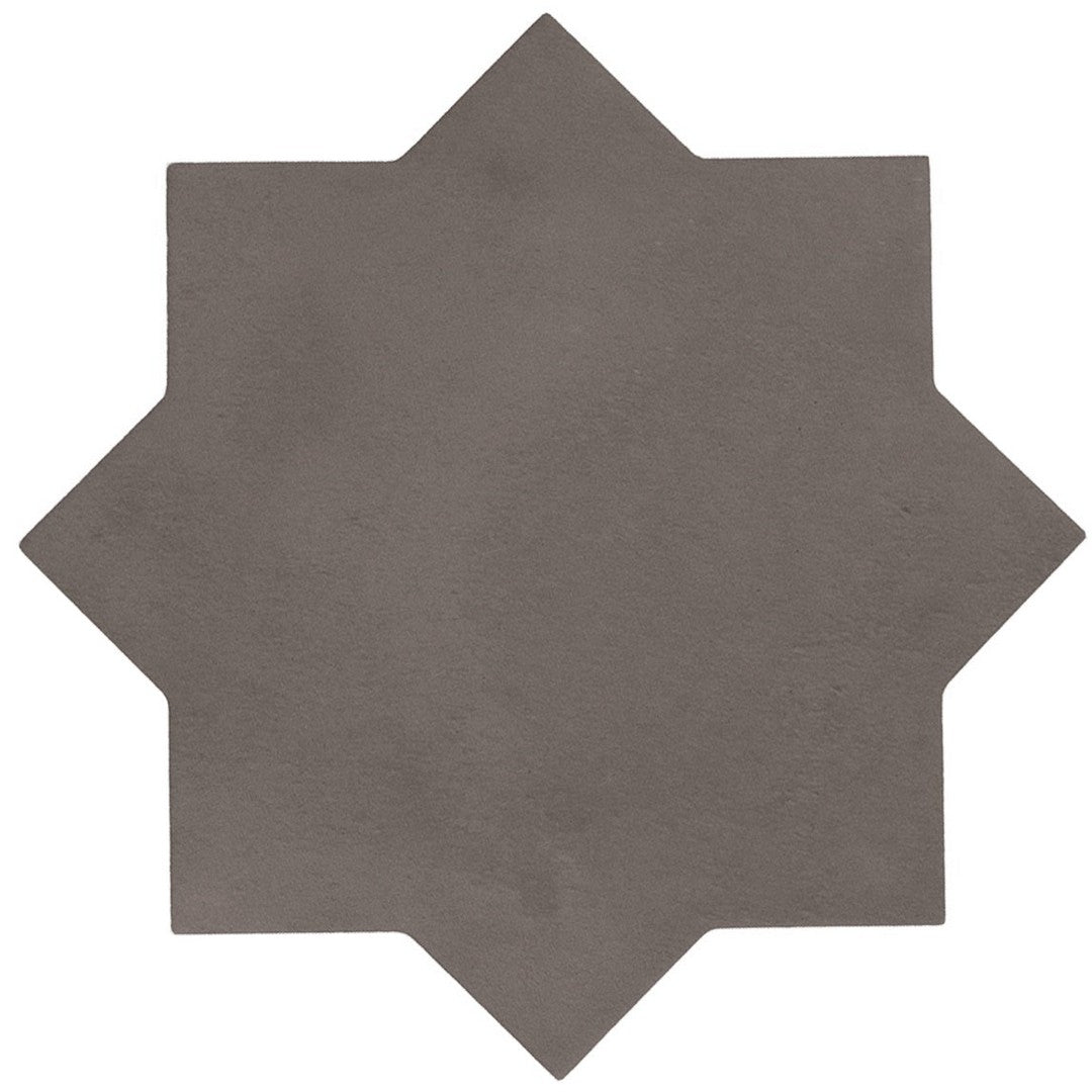 Tesoro 6.5" x 6.5" Kasbah Pressed Matte Porcelain Stare Tile