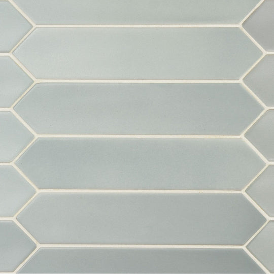 Tesoro 2" x 10" Lanse Pressed Picket Ceramic Wall Tile
