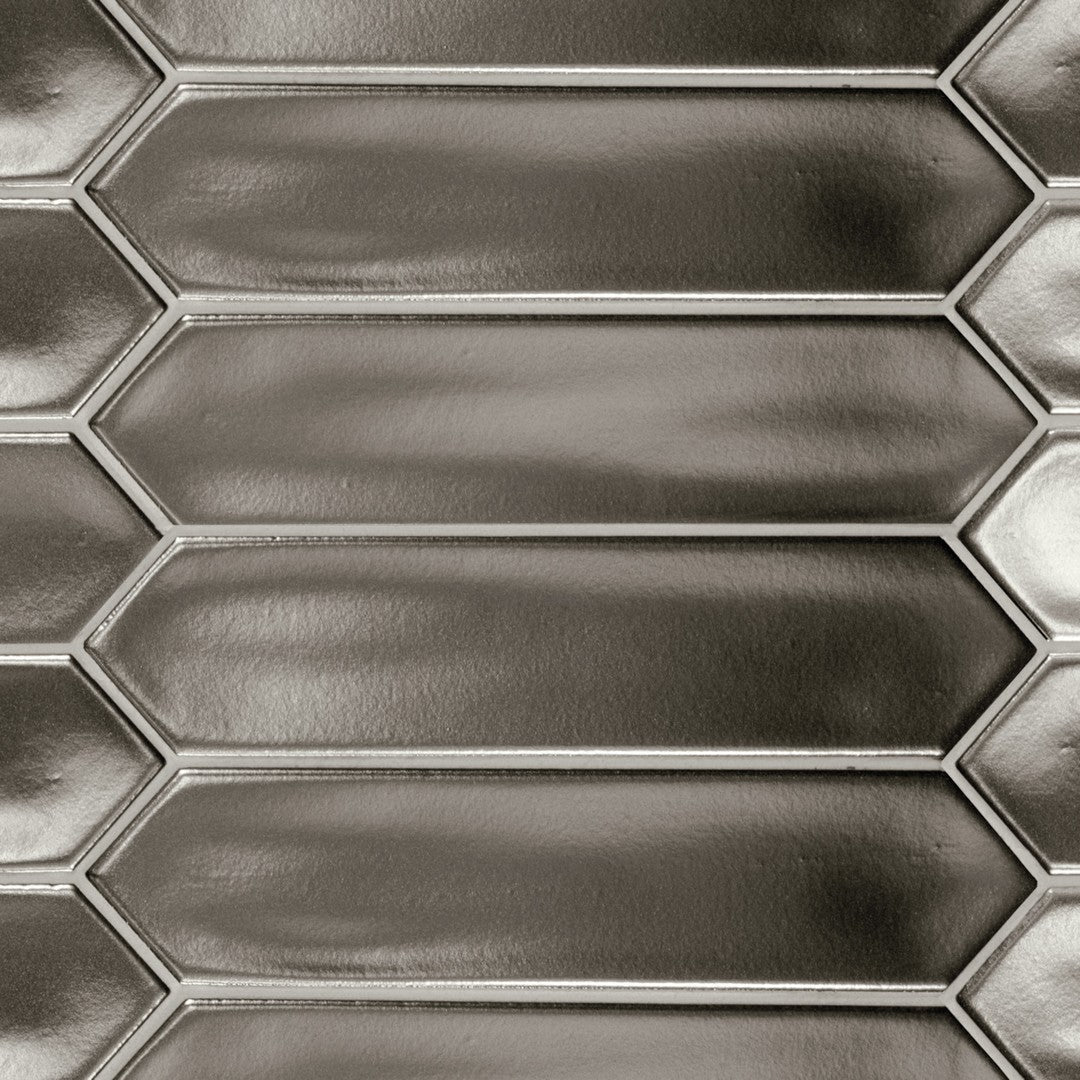 Tesoro 2" x 10" Lanse Pressed Picket Ceramic Wall Tile