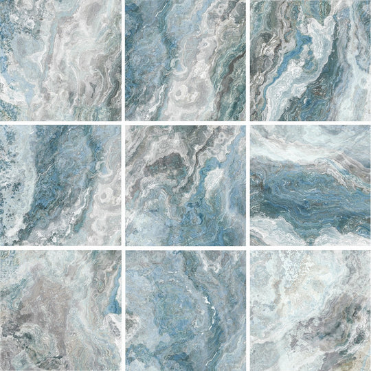 Tesoro 6" x 6" Aquatica Cloud Ceramic Tile