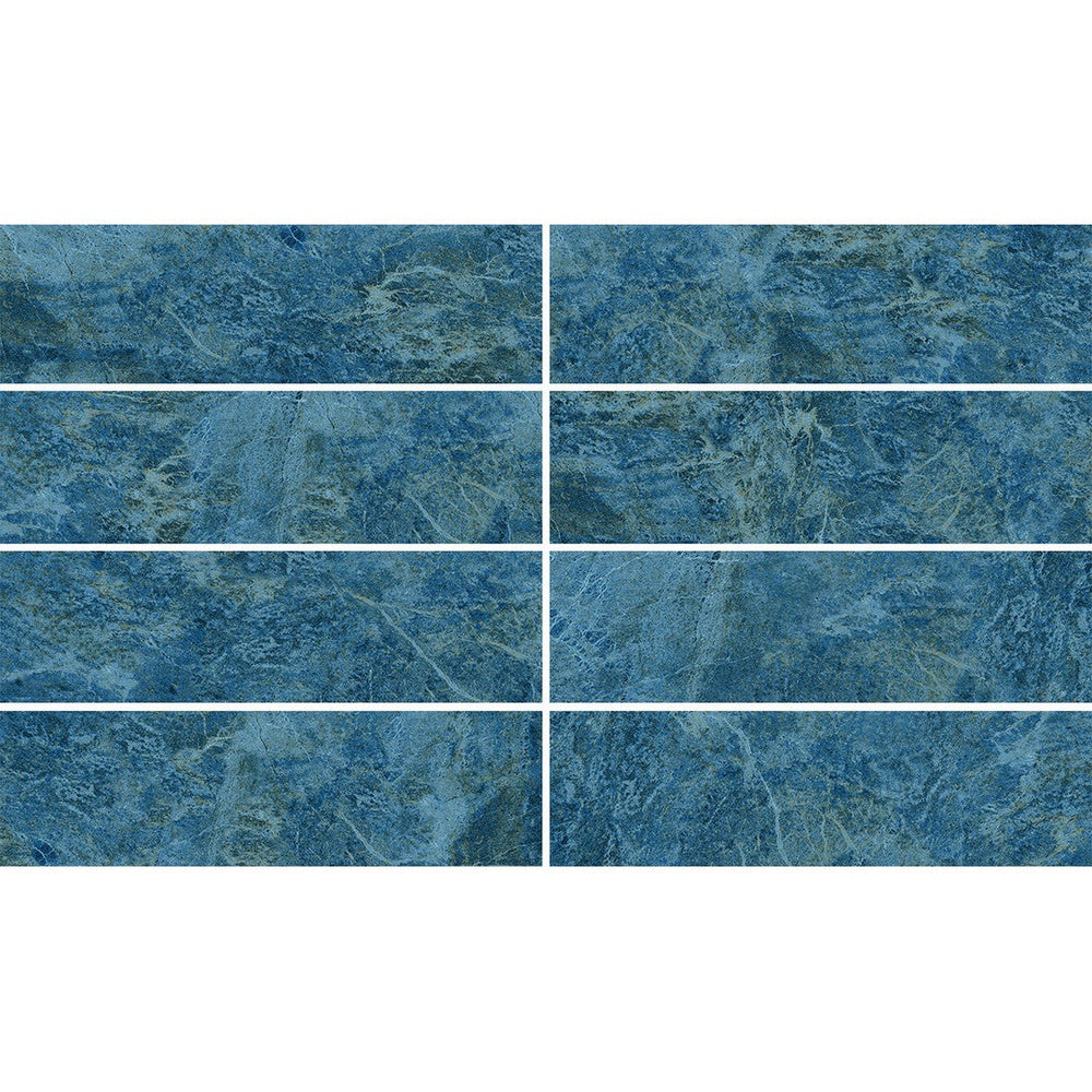 Tesoro-6-x-20-Waves-II-Porcelain-Tile-Cobalt
