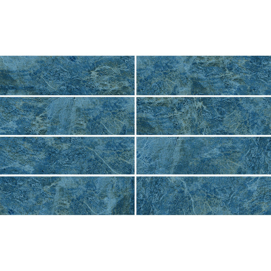 Tesoro-6-x-20-Waves-II-Porcelain-Tile-Cobalt