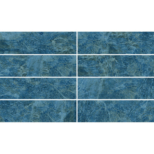 Tesoro-6-x-20-Waves-II-Porcelain-Tile-Cobalt