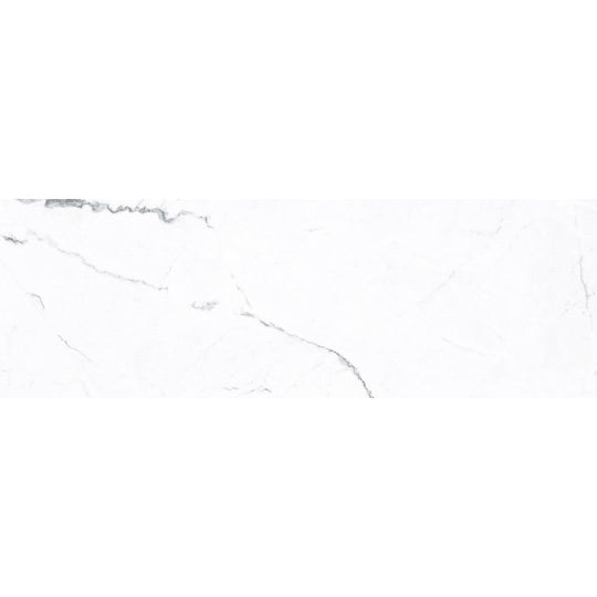 Euroker 16" x 48" Statuario White Vecchio Matte Porcelain Tile