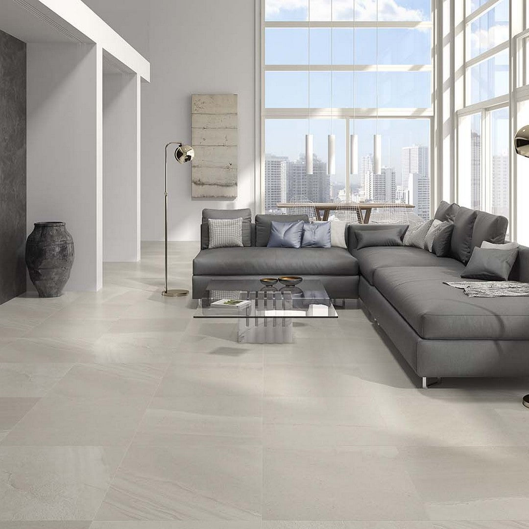 Euroker-24-x-48-Forum-Rectified-Matte-Porcelain-Tile-Crema