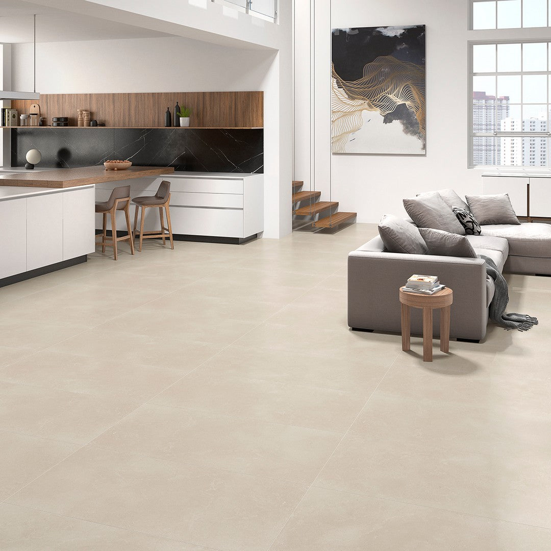 Euroker-24-x-48-Master-Matte-Porcelain-Tile-Marfil