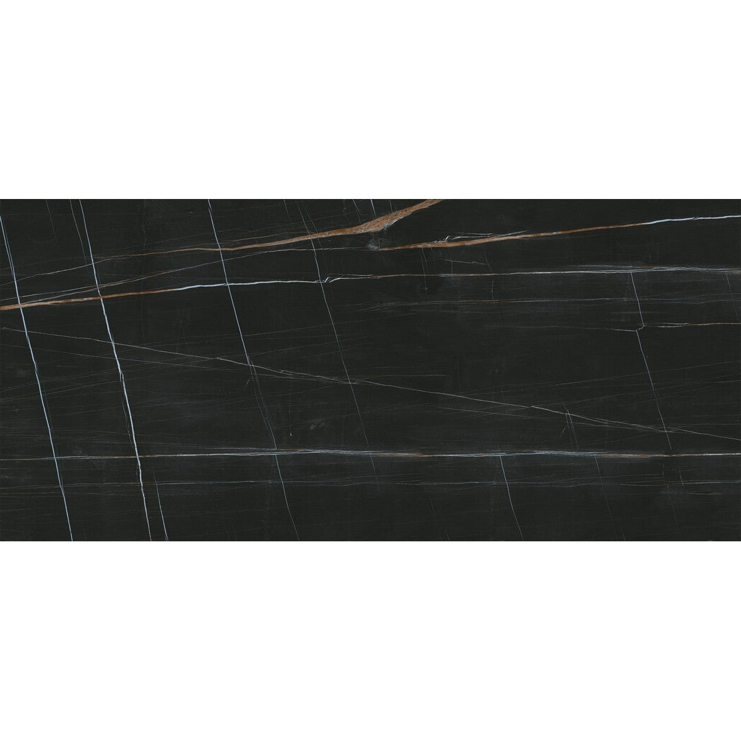 Euroker 24" x 48" Titanium Polished Porcelain Tile