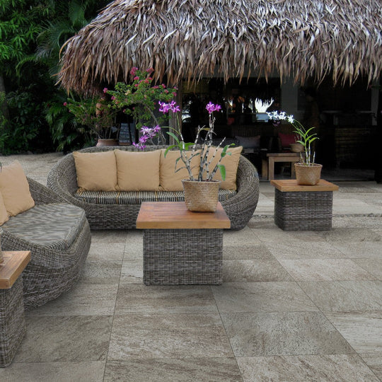 Emser-23-x-23-Xtra-Plus-Rectified-Matte-Porcelain-2cm-Paver-Kanji-Gray