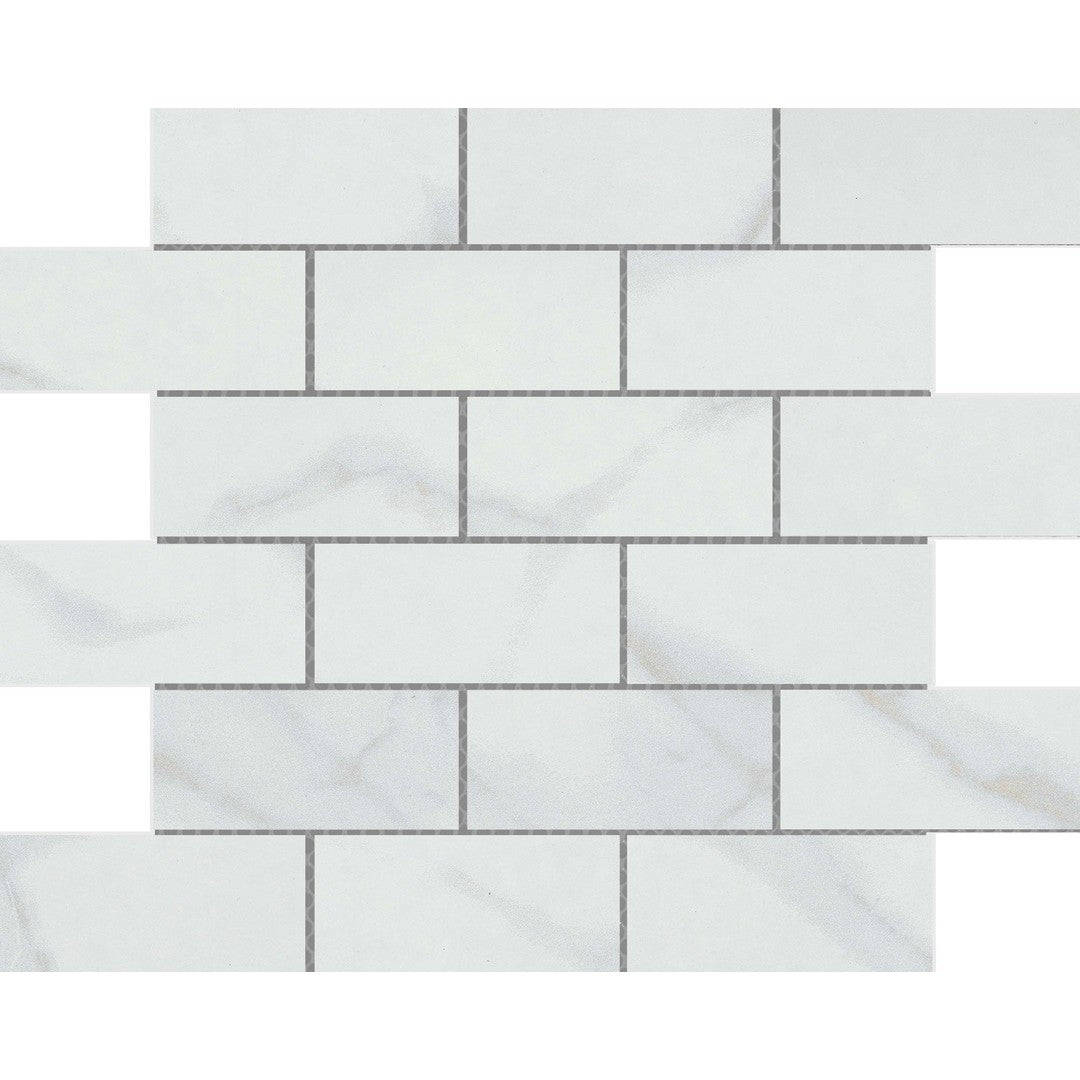 Emser 12" x 12" Serendra Polished Offset Porcelain Mosaic