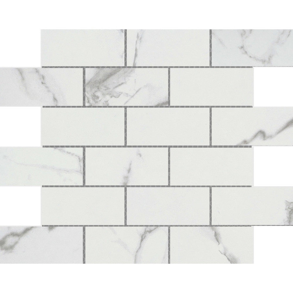 Emser 12" x 12" Serendra Polished Offset Porcelain Mosaic