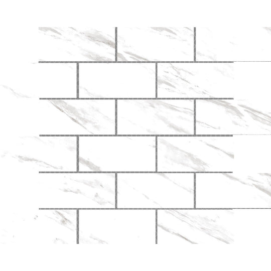 Emser 12" x 12" Serendra Polished Offset Porcelain Mosaic