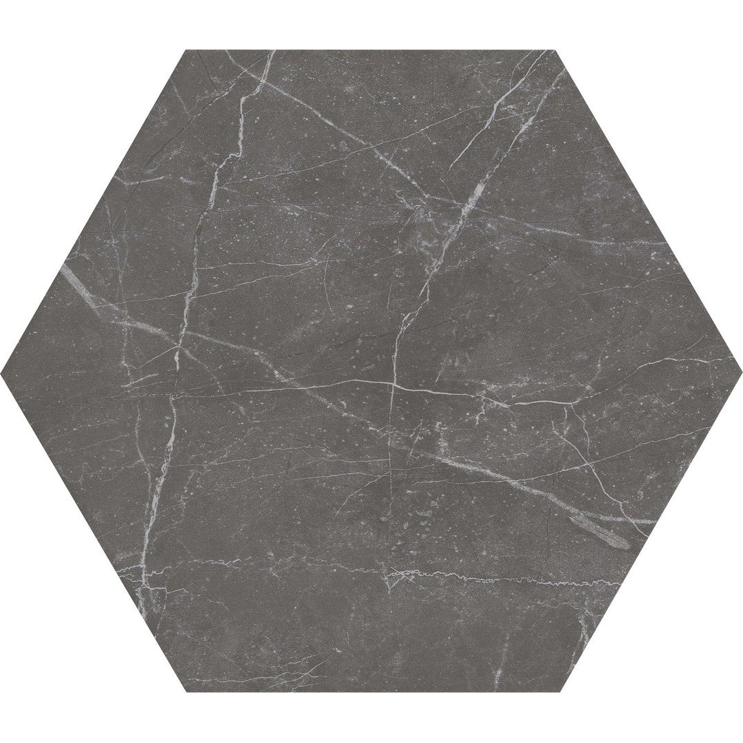 Emser 8" x 10" Sterlina Pressed Matte Hexagon Porcelain Tile