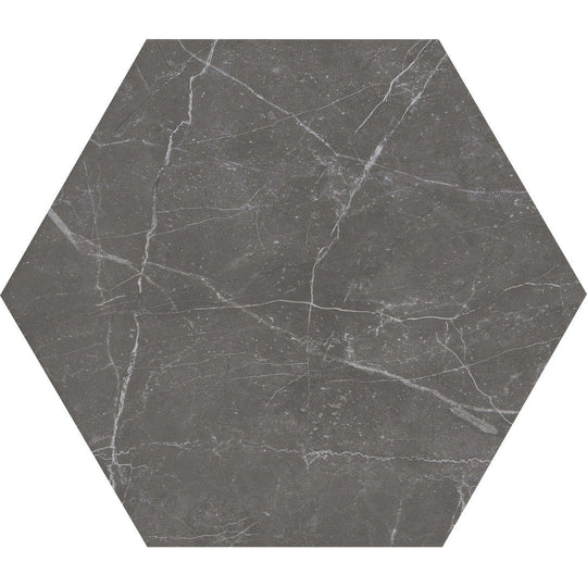 Emser 8" x 10" Sterlina Pressed Matte Hexagon Porcelain Tile