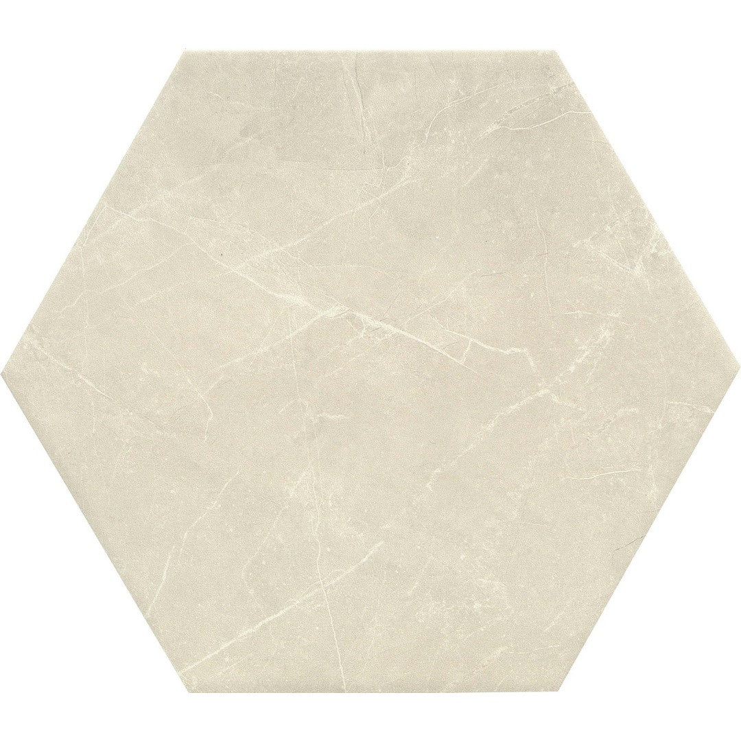 Emser 8" x 10" Sterlina Pressed Matte Hexagon Porcelain Tile
