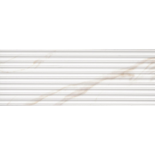 Emser 13" x 39" Sculpture Pressed Matte Tube Ceramic Wall Tile