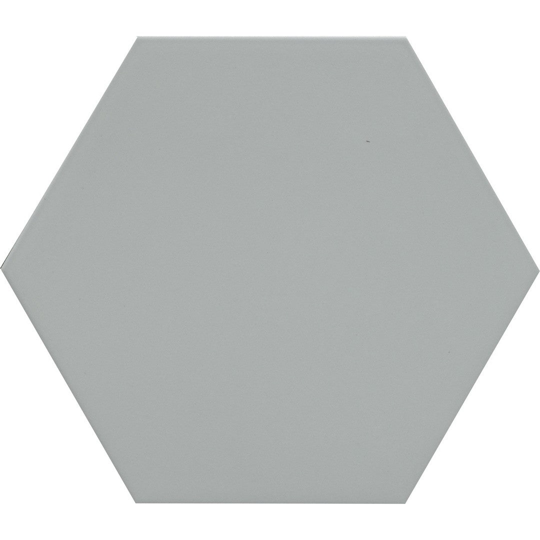Emser 11" x 13" Rhythm Matte Plain Hexagon Porcelain Tile