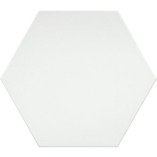 Emser 11" x 13" Rhythm Matte Plain Hexagon Porcelain Tile