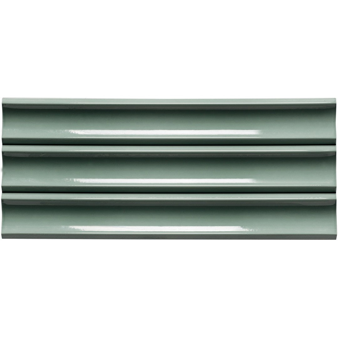 Emser 7" x 16" Tubage Pressed Glossy Porcelain Tile