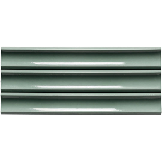 Emser 7" x 16" Tubage Pressed Glossy Porcelain Tile