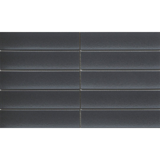 Emser 9" x 15" Kaizen Pressed Satin Stacked Porcelain Mosaic