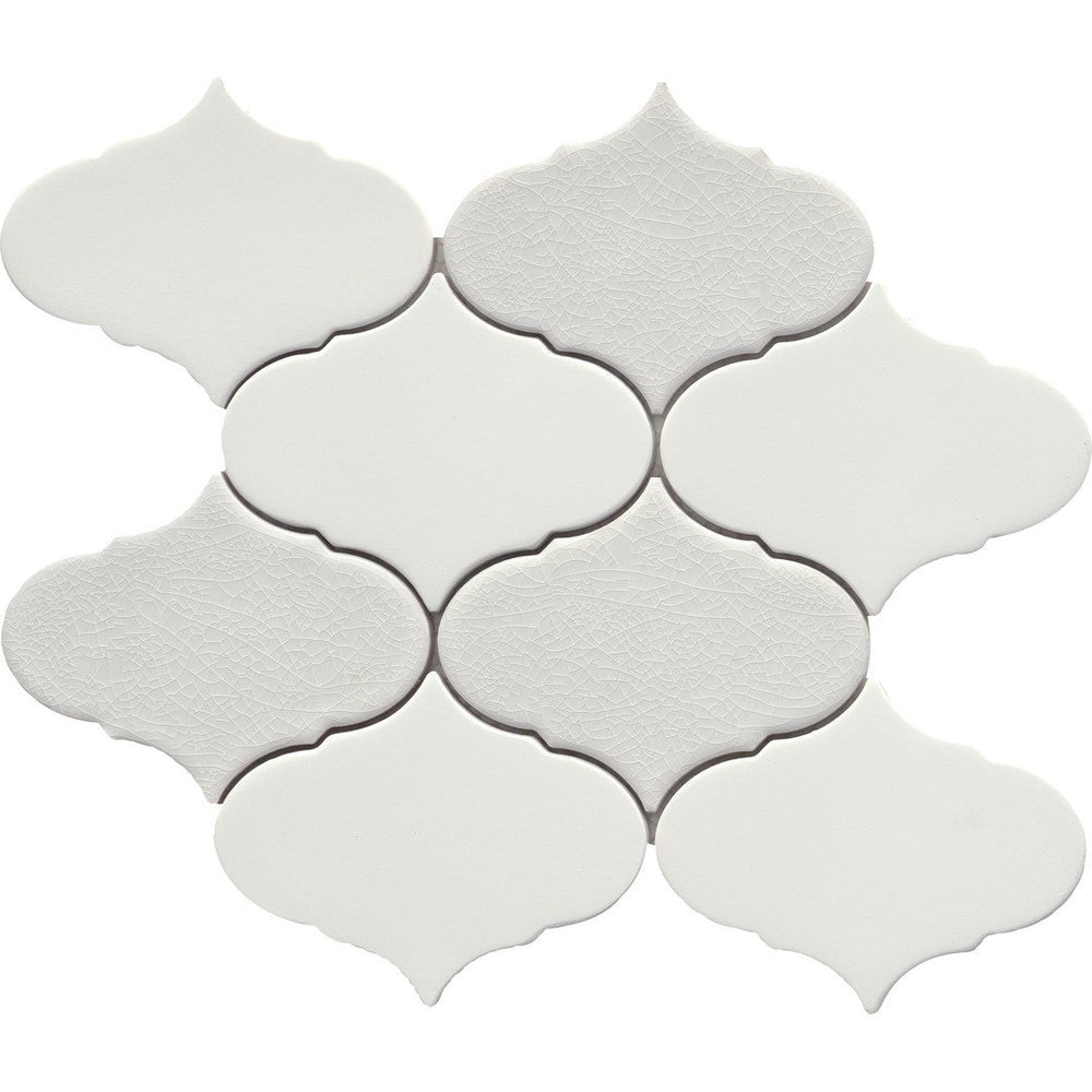 Emser 9" x 10" Retro Glossy & Matte Blend Porcelain Mosaic