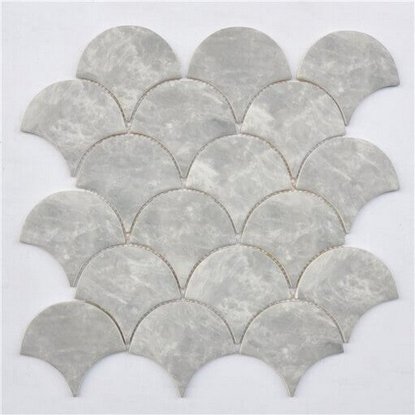Happy Floors Endura 11.1" x 11.1" Scale Mosaic Marble