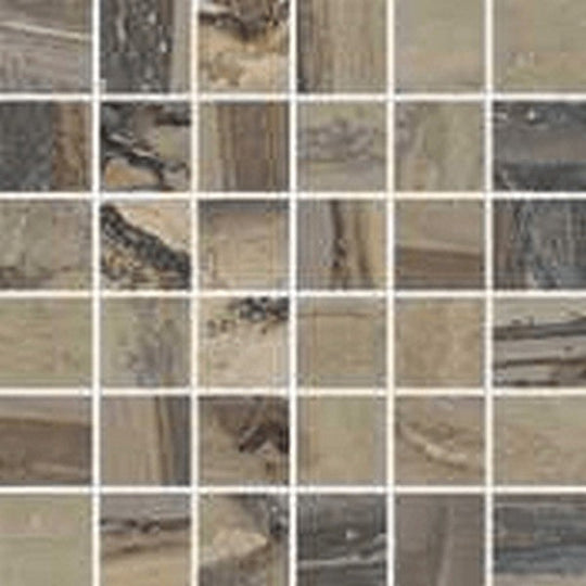 Happy Floors Exotic Stone 12" x 12" Natural 2" Mosaic