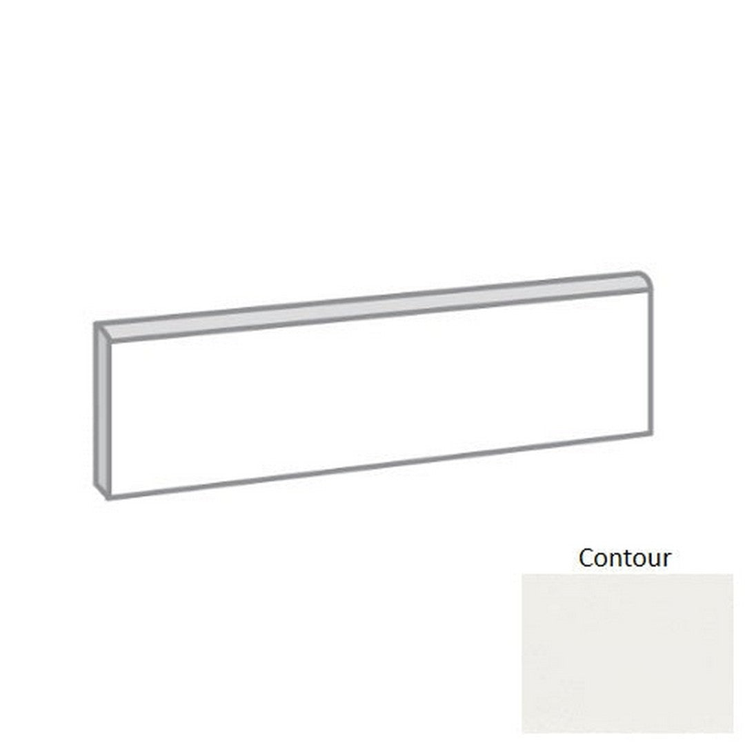 Emser Silhouette 3" x 12" Matte Porcelain Bullnose