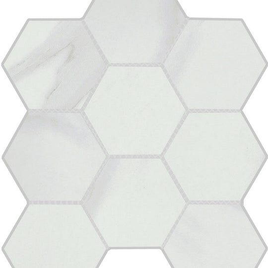 Emser Vara 10" x 12" Matte Porcelain Hexagon Mosaic