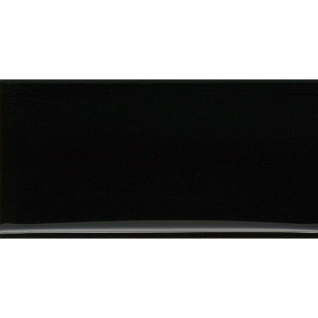 Emser Tile 3" x 6" Catch Pressed Glossy Ceramic Wall Bullnose