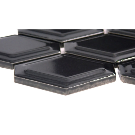 Emser-Catch-10-x-13-Pressed-Glossy-2-Hexagon-Porcelain-Mosaic-Black