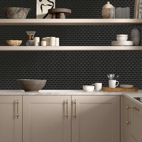 Emser-Catch-10-x-13-Pressed-Glossy-2-Hexagon-Porcelain-Mosaic-Black