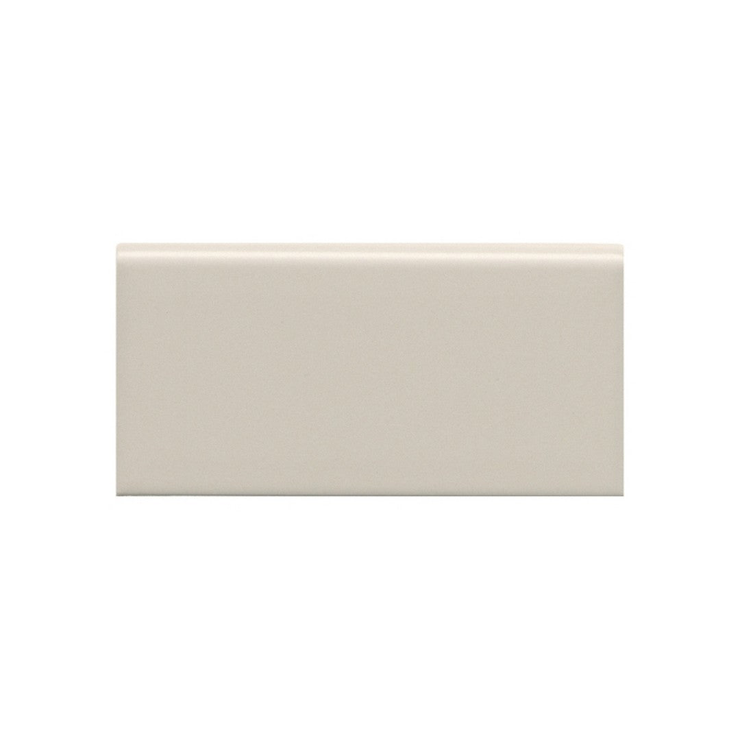 Emser Tile 3" x 6" Catch Pressed Matte Ceramic Wall Bullnose