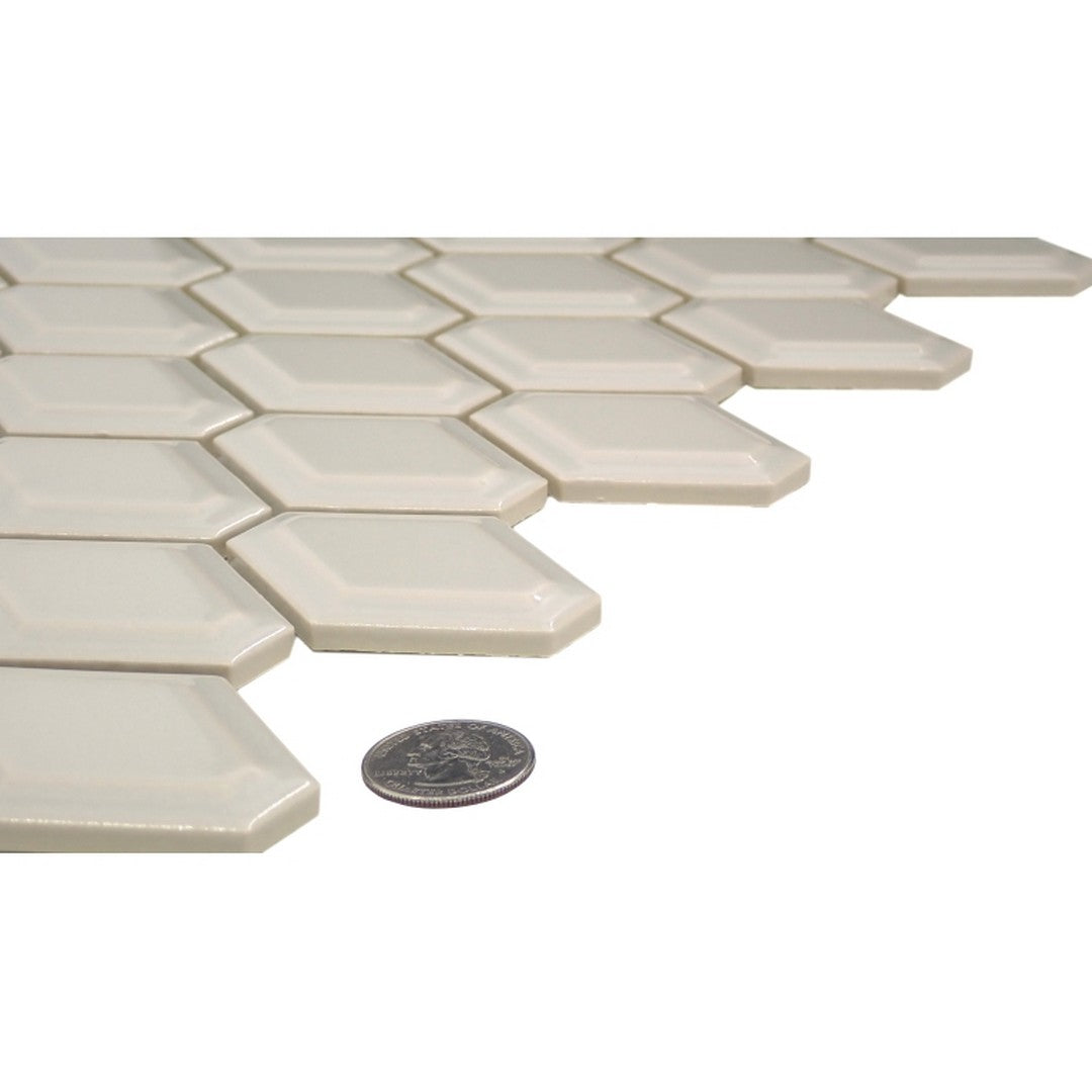 Emser-Catch-10-x-13-Pressed-Glossy-2-Hexagon-Porcelain-Mosaic-Fawn