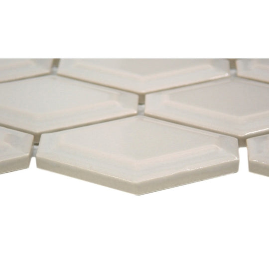 Emser-Catch-10-x-13-Pressed-Glossy-2-Hexagon-Porcelain-Mosaic-Fawn