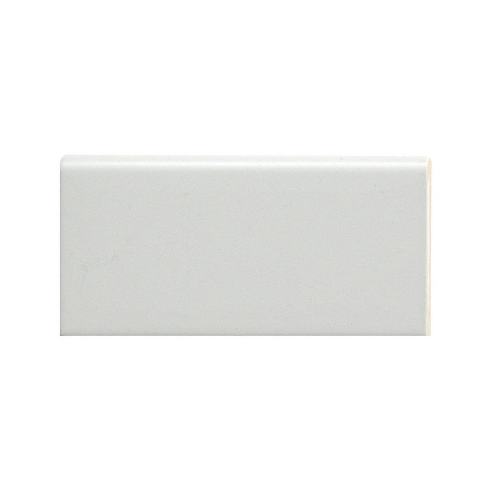 Emser Tile 3" x 6" Catch Pressed Matte Ceramic Wall Bullnose