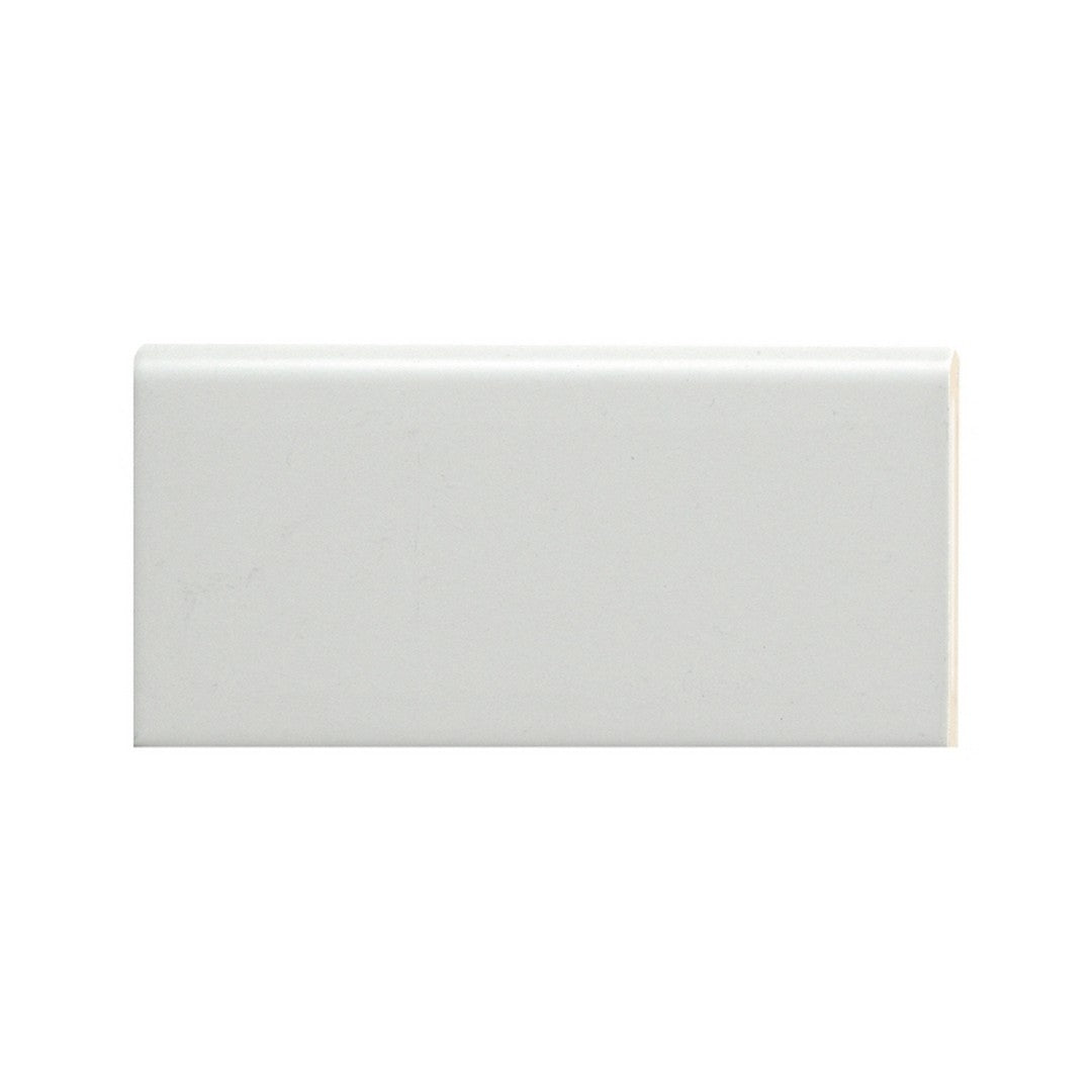 Emser Tile 3" x 6" Catch Pressed Matte Ceramic Wall Bullnose
