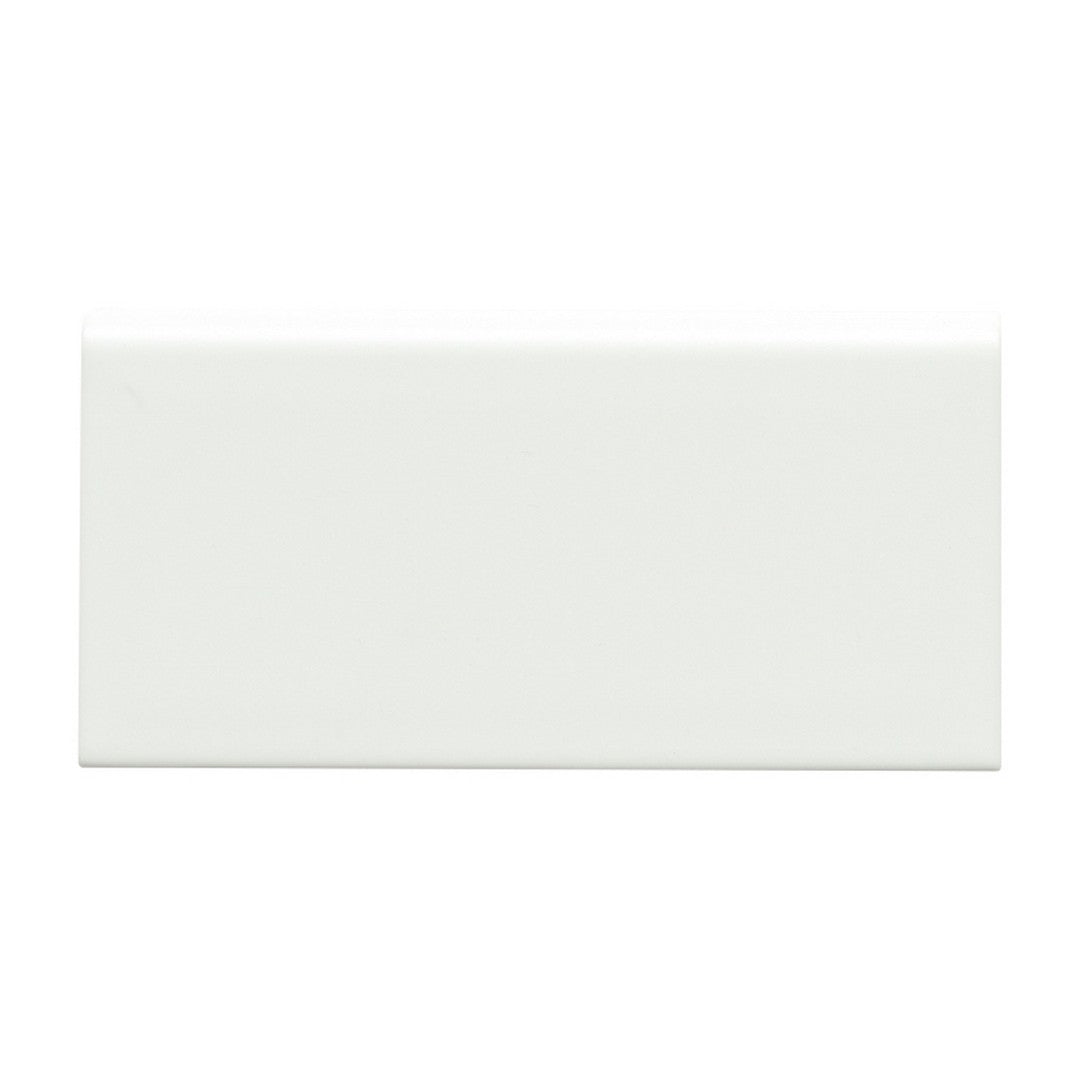 Emser Tile 3" x 6" Catch Pressed Matte Ceramic Wall Bullnose