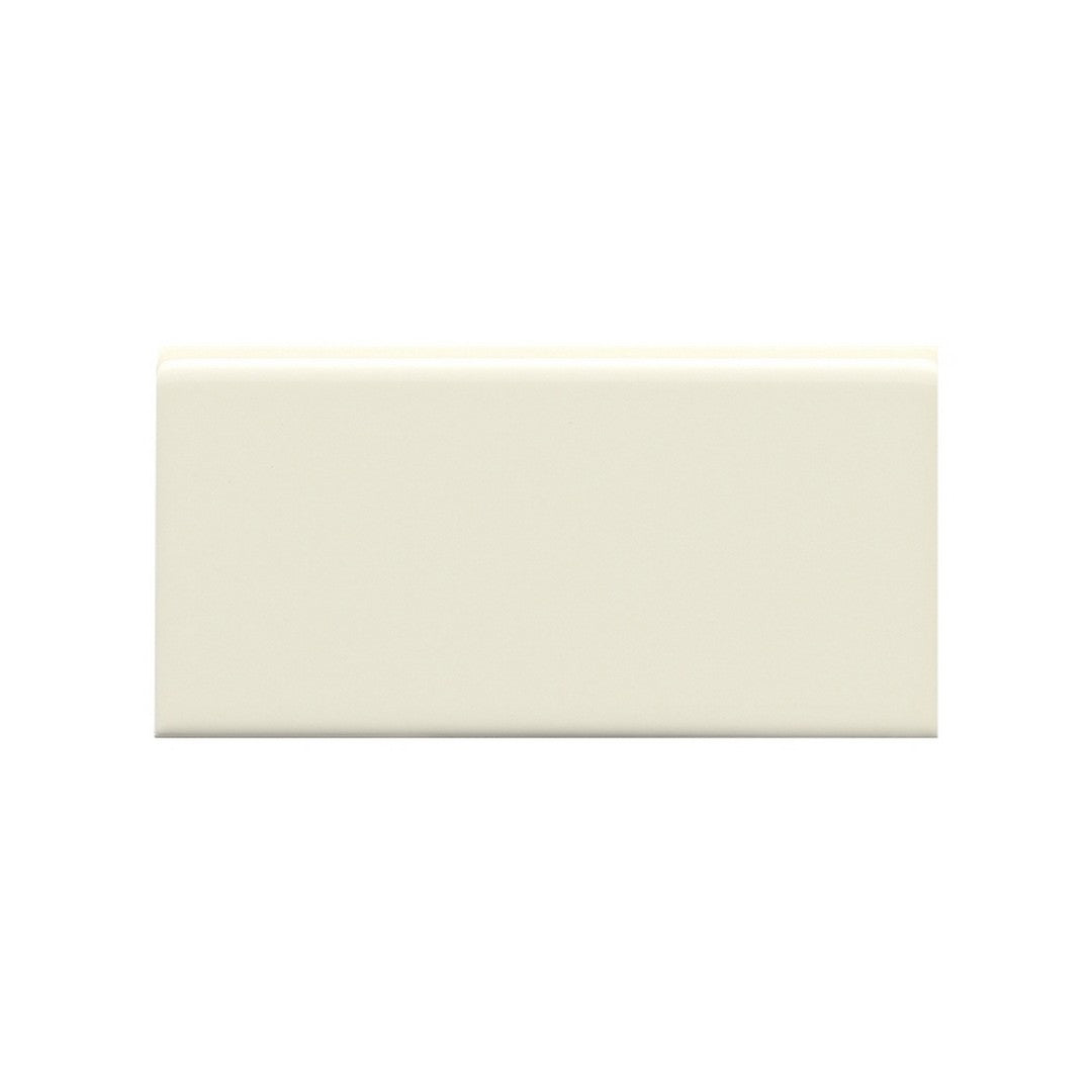 Emser Tile 3" x 6" Catch Pressed Glossy Ceramic Wall Bullnose