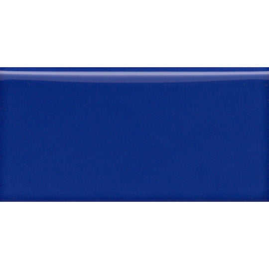 Emser Tile 3" x 6" Catch Pressed Glossy Ceramic Wall Bullnose