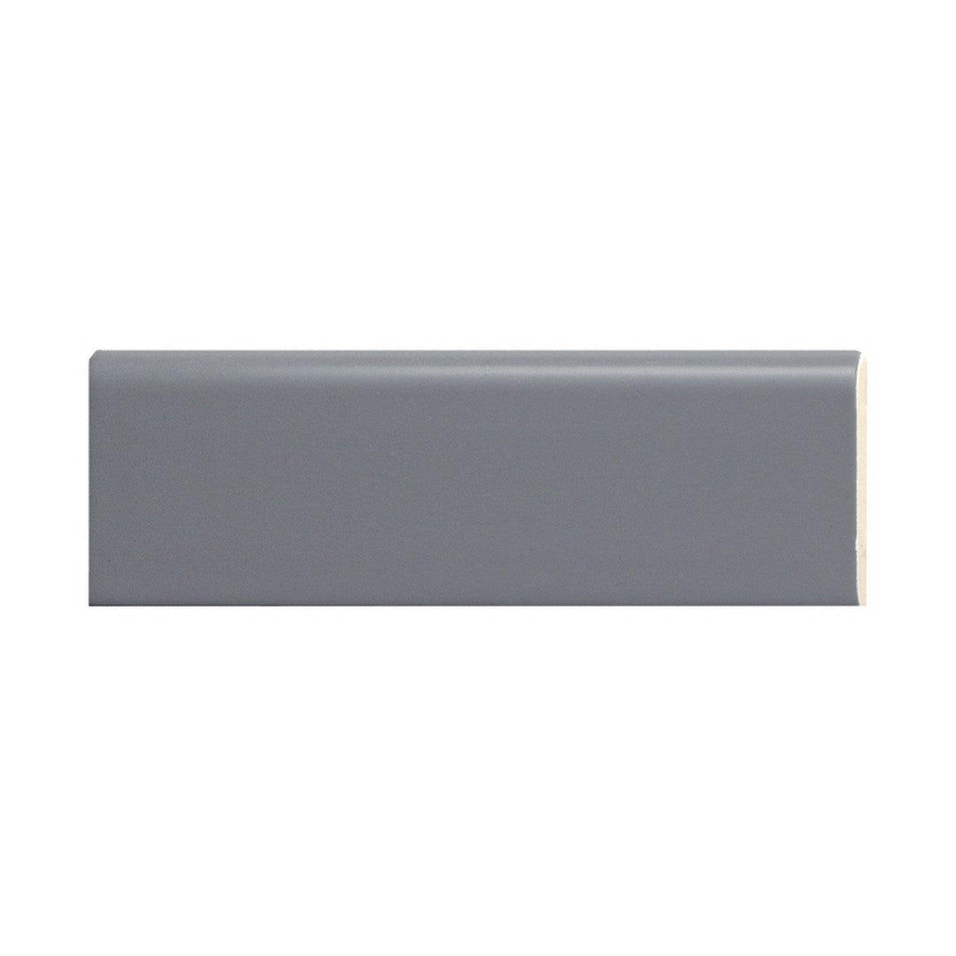 Emser Tile 2" x 6" Catch Pressed Matte Ceramic Wall Bullnose