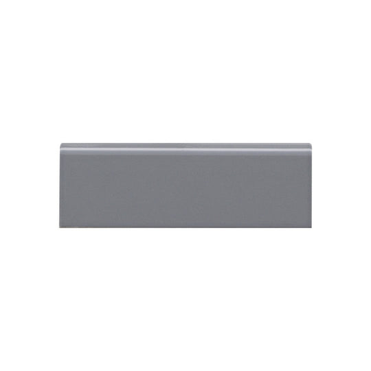 Emser Tile 2" x 6" Catch Pressed Glossy Ceramic Wall Bullnose