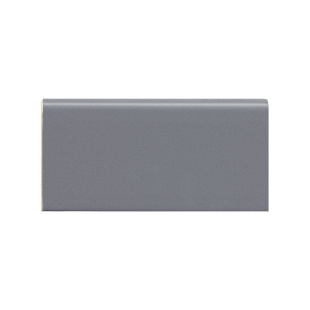 Emser Tile 3" x 6" Catch Pressed Matte Ceramic Wall Bullnose