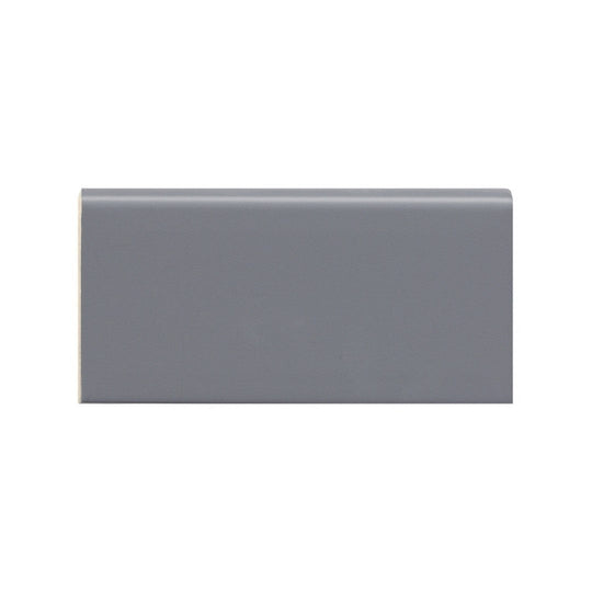 Emser Tile 3" x 6" Catch Pressed Matte Ceramic Wall Bullnose
