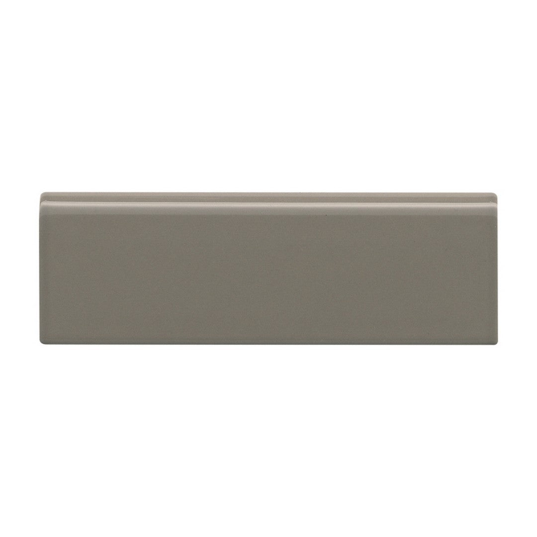 Emser Tile 2" x 6" Catch Pressed Glossy Ceramic Wall Bullnose