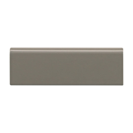Emser Tile 2" x 6" Catch Pressed Glossy Ceramic Wall Bullnose