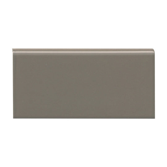 Emser Tile 3" x 6" Catch Pressed Glossy Ceramic Wall Bullnose