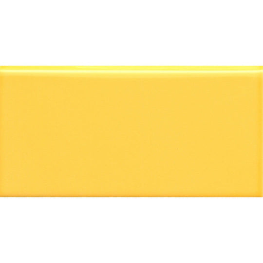 Emser Tile 3" x 6" Catch Pressed Glossy Ceramic Wall Bullnose