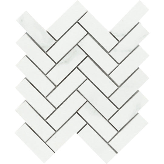 Emser Tile 8" x 9" Contessa Matte 1x3" Herringbone Porcelain Mosaic